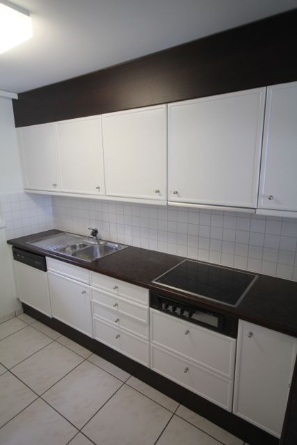 Küche renovieren: Fronten spritzen und lackieren neu