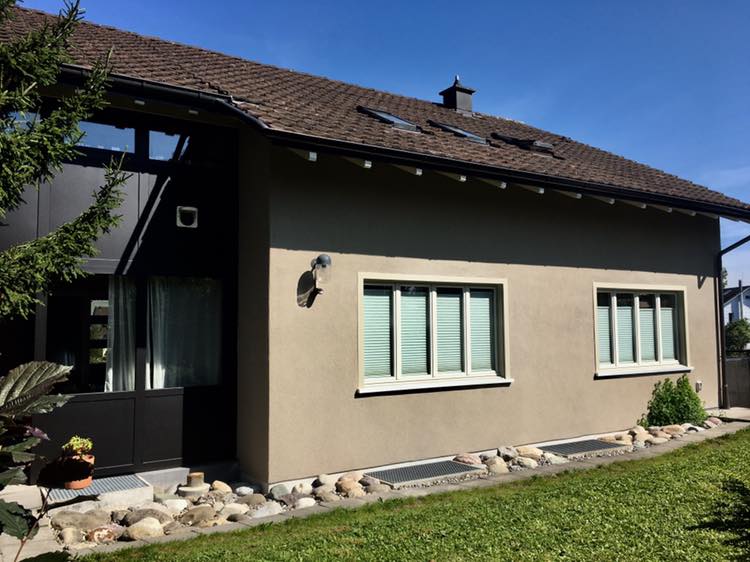 Referenz Dein Maler: Fassadenrenovation Nänikon Kanton Zürich