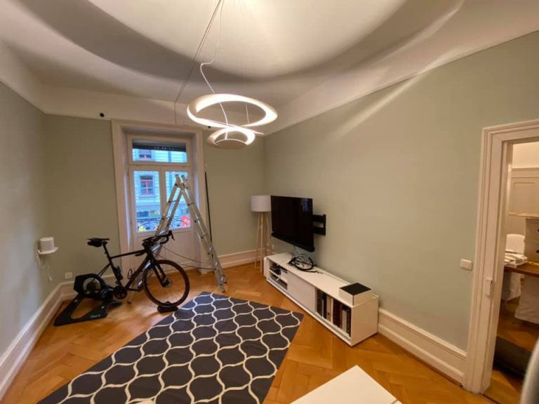 Wohnung renovieren - Licht und Farbe abgestimmt